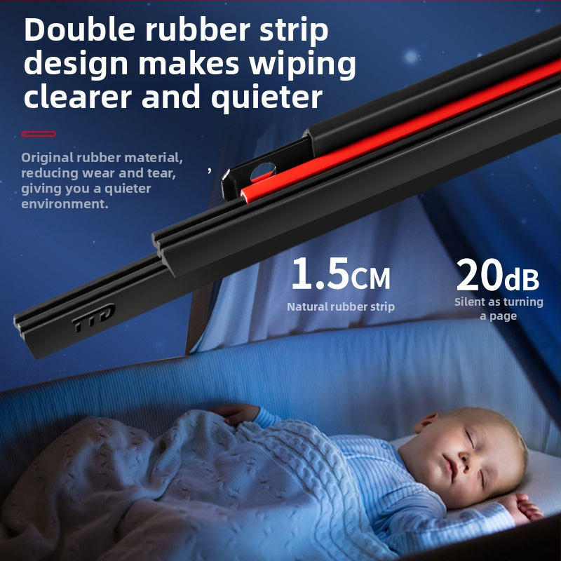 Boneless Wiper Dongfeng Jingyi X3 SUV, 2016. aasta mudel – To Le Tu, kahekordse kihiga kummilint