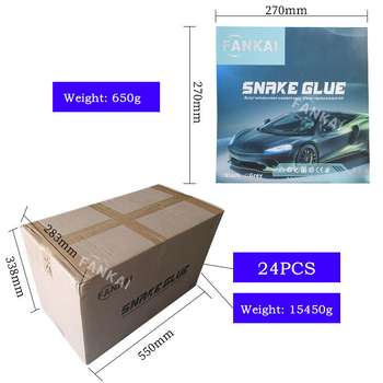 Automobilska brtvila od silikona, FANKAI snake glue, model snake glue, za zatvorene prednje lampe