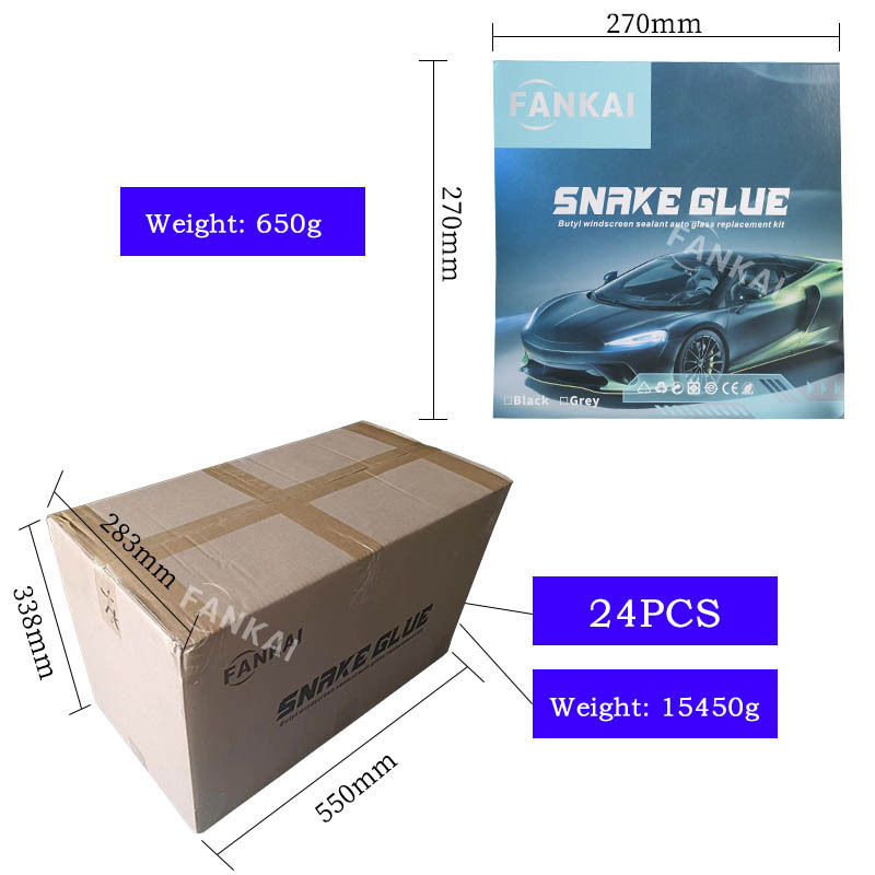 Automobilska brtvila od silikona, FANKAI snake glue, model snake glue, za zatvorene prednje lampe