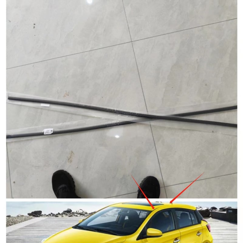 Bandă de etanșare auto Toyota Camry 2006–2018: canal de apă pe plafon și garnitură din cauciuc