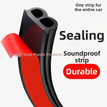 Автомобилен уплътнител тип B с EPDM пяна – уплътнение за врати с ветроустойчивост, прахозащита и шумоизолация, против удар