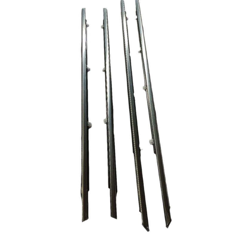 Autóipari tömítő a Honda Accord ablak külső díszlécéhez (08-13), gumi, vastagság 2, illeszkedik a külső üveg rögzítőeleméhez, Zi Feng