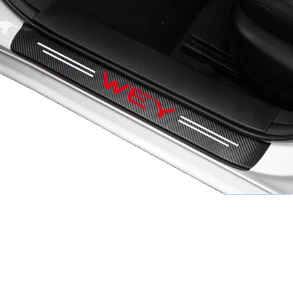 Кожени лепенки за корпуса на автомобила – Светеща в тъмното прагова лента, защита на праговете и декоративен акцент