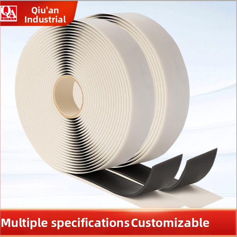 Divpusēja butila lente siltumnīcām, ūdensnecaurlaidīga, augsta temperatūras izturība, noslēgšana un triecienu absorbēšana, fotovoltiskā apgaismojošā lente