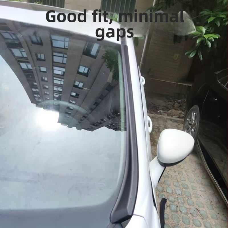 Automobilio sandarinimo juosta priekiniam stiklui — kairysis ir dešinysis stulpai, modelis 8120AK/8120AJ, prekės ženklas Sign, suderinamas su Peugeot