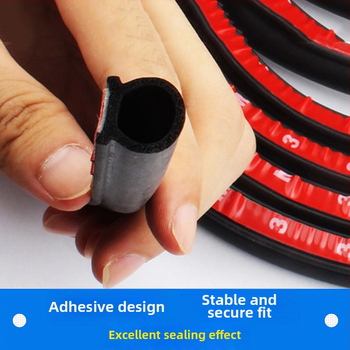 Automašīnas blīvgumijas lente ar EP līmi, ūdensizturīga un skaņas izolācijas lente uz korpusa, motora pārsega un durvīm