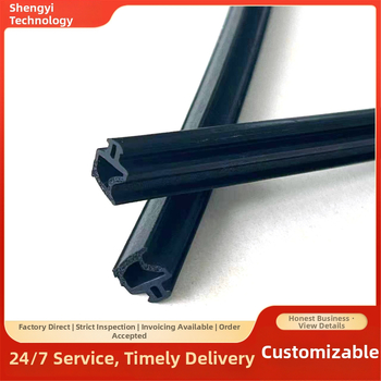 Pielāgota blīvējuma lente alumīnija logiem Broken-Bridge – slotveida tips, EPDM gumija, augstas temperatūras izturība, nodilumizturība, korozijas noturība