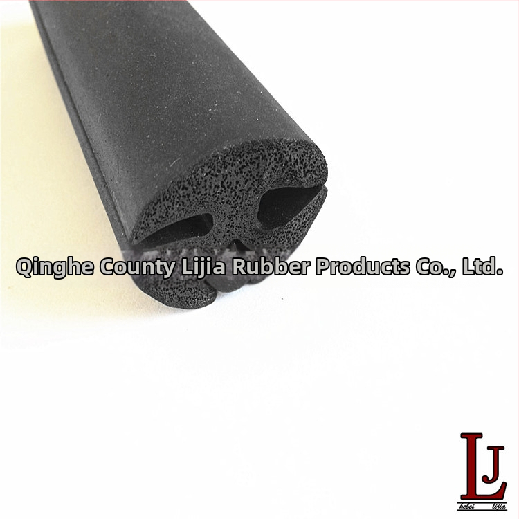 EPDM gumijas blīve — putekļu izturīga blīve, darba temperatūra 120°C, darba spiediens 5, pielietojums: automobiļi, konteineri, ledussargi, elektroierīces, durvis un logi