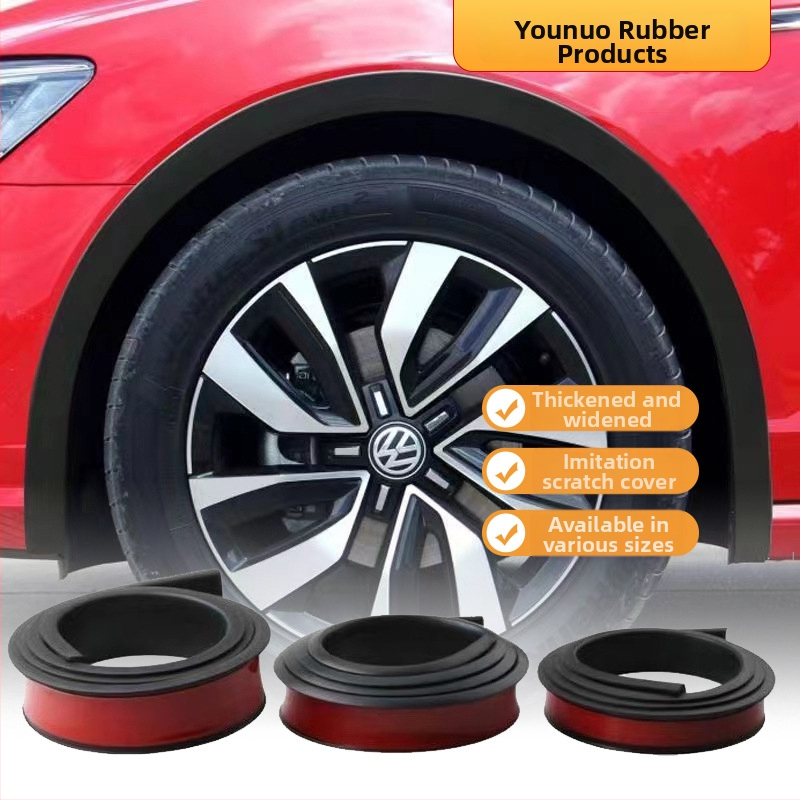 Антиколизионна лента за калник на автомобил | Тип: антиколизионна лента; Марка: Youno; Материал: PVC; Модел: Car wheel eyebrow anti-collision strip; Съвместими модели: General
