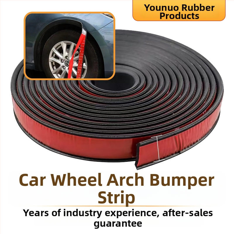 Антиколизионна лента за калник на автомобил | Тип: антиколизионна лента; Марка: Youno; Материал: PVC; Модел: Car wheel eyebrow anti-collision strip; Съвместими модели: General