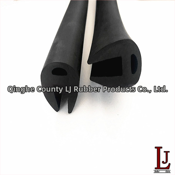 Gumijas blīvgājējs tiltām ar dovetail un rievprofiliem, ūdensizturīga, darba temperatūra 120°C, darba slodze 6