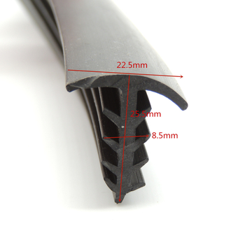 Blīvējuma lenta fotovoltisko stiprinājumu nolūkam, PVC-EPDM materiāls, pielāgota šķērsgriezuma daļa, augsta temperatūras izturība, nodiluma un korozijas izturība, piemērota automobiļiem, ledusskapjiem, elektroierīcēm, skapjiem, durvīm un konteineriem