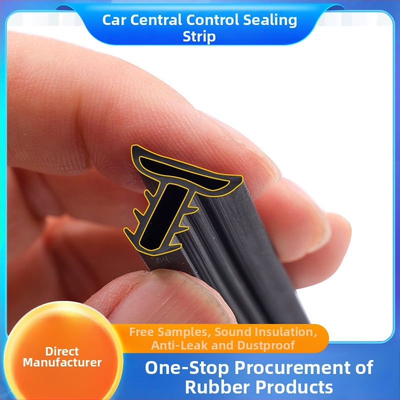 Bandă de etanșare pentru consola centrală a mașinii, din cauciuc, pentru consola centrală, personalizare disponibilă