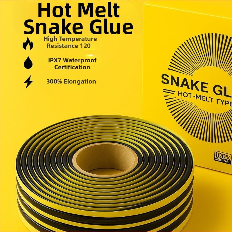 Bandă de etanșare auto cu adeziv din butil topit, model YK 01, potrivire universală, marcă Yokohama no.1