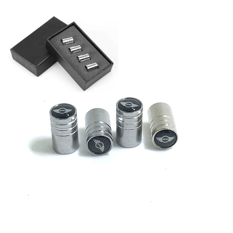 Κάλυμμα βαλβίδας για αυτοκίνητο χωρίς κάμερα, από ανοξείδωτο χάλυβα, βιδωτό, διακοσμητικό κάλυμμα βαλβίδων με αγγλικό νήμα