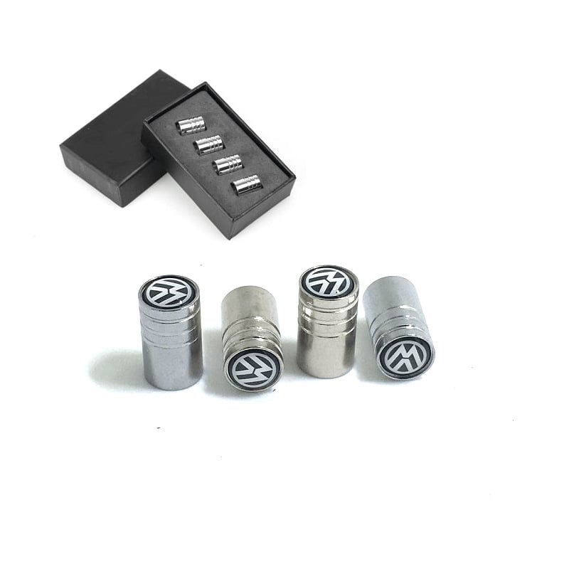 Κάλυμμα βαλβίδας για αυτοκίνητο χωρίς κάμερα, από ανοξείδωτο χάλυβα, βιδωτό, διακοσμητικό κάλυμμα βαλβίδων με αγγλικό νήμα