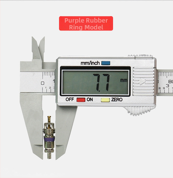 Tubeless ventil pre Mercedes-Benz, BMW Sagitar, Magotan a Ford – guma, veľká dutina jadra, francúzsky závit, skrutkovacie uchytenie
