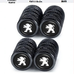 Hliníková krytka ventilu pneumatiky, skrutkovacie uchytenie, univerzálny