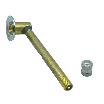 KAISEM V3-03-4 séria meďný ventil na pneumatiky, veľká dutina jadra, talianska ústie, lisovaný spôsob montáže