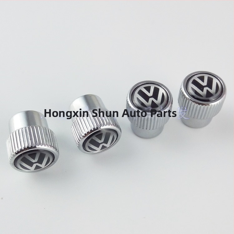 Pretzādzības ventila vāciņš auto riepām (nerūsējošs tērauds; standarta ventila korpuss; vispārēja saderība)