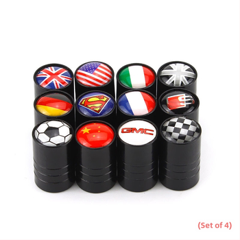 Bezdūšu riepu ventīla vāciņš ar logotipu, vara materiāls, pagarināts ventīla kodols