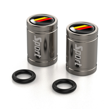 Bezkameras riepas ventiļa vāciņš, vara, parasts kodols, grozāms uzstādījums, universāla saderība