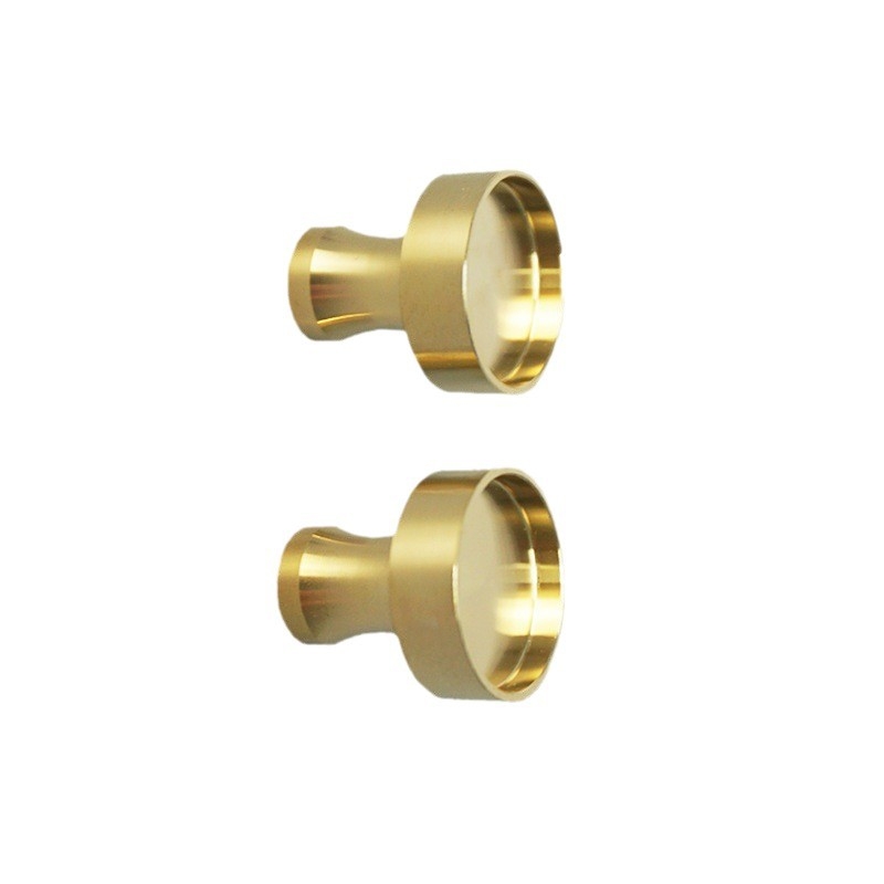 Μπρούντζινη βάση λαβής για συρτάρια — στυλ Light Luxury, κατεργασία CNC, μοντέλο AX50HB-22, Fu Shengda-Aozun