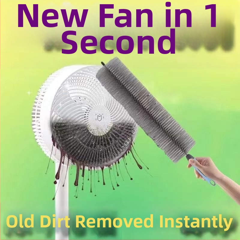 Putekļu suka ar elastīgu rokturi — plastmasas konstrukcija, daudzfunkcionāla šuvju tīrīšanai