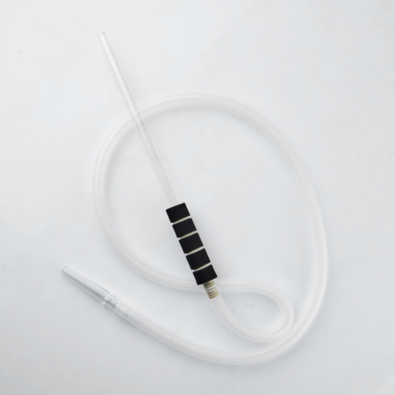 Еднократно аксесоар за шиша — дръжка от висок боросиликат стъкло, стъклена тръба, ветроустойчиво, етно стил