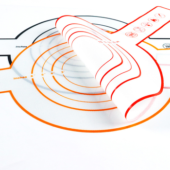 Covoraș de copt pâine cu mâner lung — 0,4 mm fibră de sticlă, rezistent la temperaturi înalte, antiaderent, transfer aluat