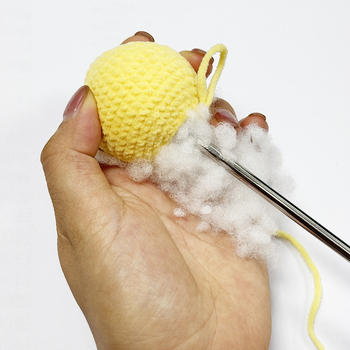 Unealtă de umplere din bumbac pentru jucării pluș, cu mâner