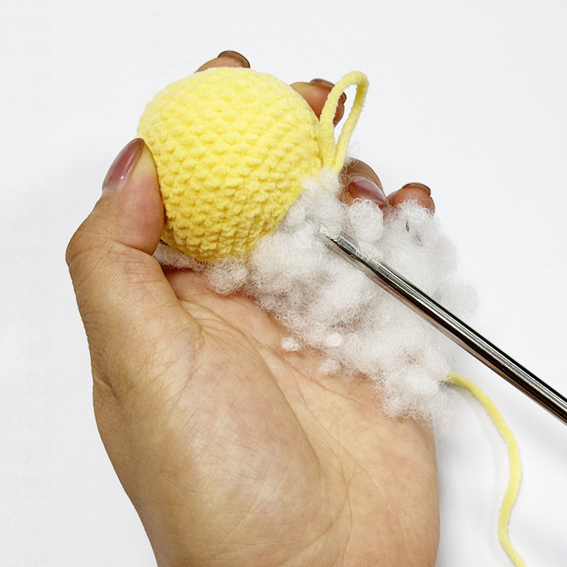 Unealtă de umplere din bumbac pentru jucării pluș, cu mâner
