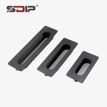 Λαβή πόρτας ντουλάπας από αλουμίνιο με κρυφή οπή, μοντέρνο μινιμαλιστικό στυλ, σχεδίαση σε λωρίδες, ενσωματωμένη εγκατάσταση, για ντουλάπες