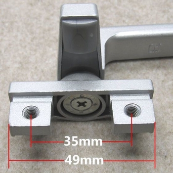 Χειριστήριο παραθύρου από κράμα αλουμινίου, τύπος 38, στυλ μοντέρνος μινιμαλισμός