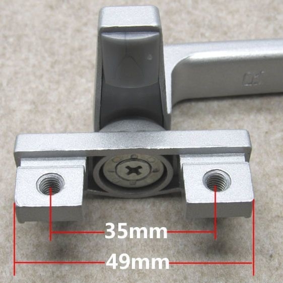 Χειριστήριο παραθύρου από κράμα αλουμινίου, τύπος 38, στυλ μοντέρνος μινιμαλισμός