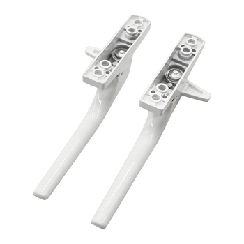 Λαβή παραθύρου ανοιγόμενου, μοντέλο με ένα σημείο επτά χαρακτήρες, κράμα ψευδάργύρου, για πλαστικό-χάλυβα παραθύρα, μοντέρνο μινιμαλιστικό στυλ, GREEN TIDE / GREEN titanium