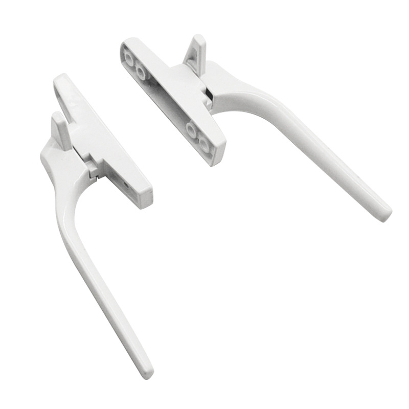 Λαβή παραθύρου ανοιγόμενου, μοντέλο με ένα σημείο επτά χαρακτήρες, κράμα ψευδάργύρου, για πλαστικό-χάλυβα παραθύρα, μοντέρνο μινιμαλιστικό στυλ, GREEN TIDE / GREEN titanium