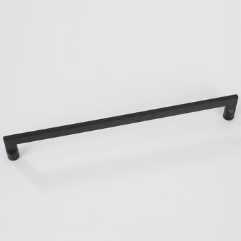 Λαβή γυάλινης πόρτας μπάνιου για συρόμενη πόρτα – ανοξείδωτος χάλυβας, γυαλισμένη επιφάνεια, L-τύπος και Τ-τύπος, απόσταση οπών 440 mm, μοντέρνο μινιμαλιστικό στυλ