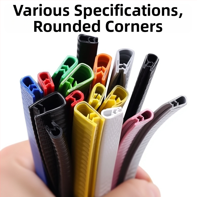 U-veida blīvēšanas lenta automaļu durvīm, aizsarg-dekoratīvā lenta nodilumizturīga, zīmols HRY