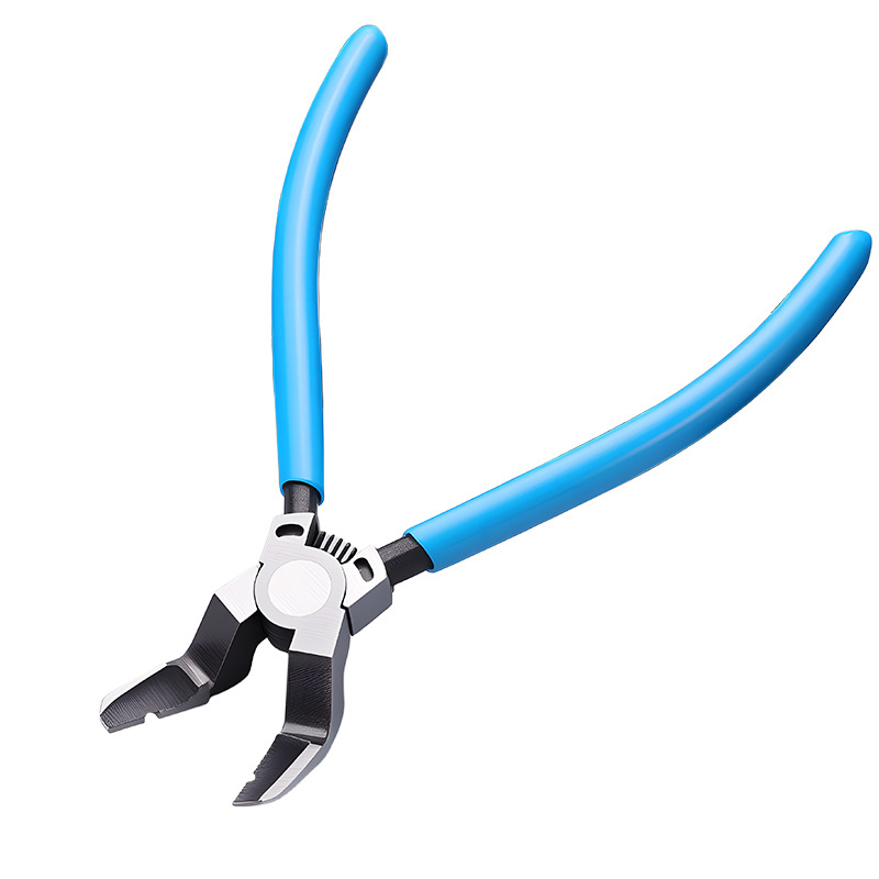 Daudzfunkcionālas lokveida formas knaibles automaļu iekšdurvju paneļu demontāžai – oglekļa tērauds, pretkorozija, plastmasas sprādžu demontēšanas instruments, svars 0,144 kg