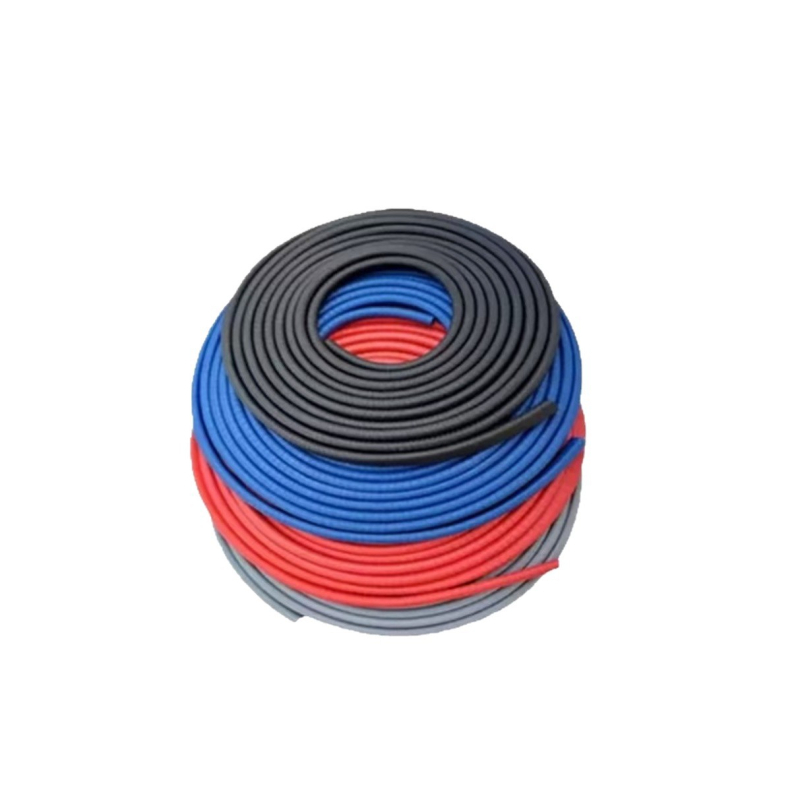 PVC profil za zaštitu vrata, U-oblik trake, crna, model 0147, univerzalno, od 6 mm