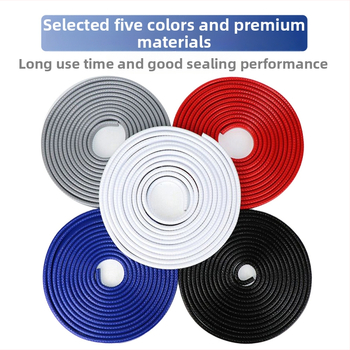 Bandă de protecție pentru ușa automobilului, din cauciuc, universală, lungime 1.0 m