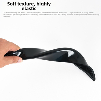 Autó ajtóvédő szalag – puha gumi, modell 237, általános kompatibilitás, származás Guangzhou