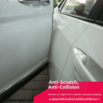 Autó ajtóvédő ütközéscsík - PVC anyag, testre szabható, általános modellekhez megfelelő