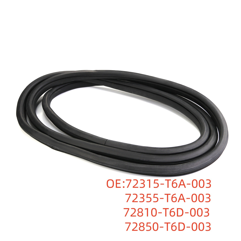 Gumeni brtvilo za vrata i okvir prozora automobila, zvučna izolacija (Materijal: guma; Kompatibilni modeli: 72315-t6a-003, 72355-t6a-003, 72810-t6d-003, 72850-t6)