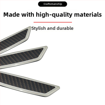 AC-724 ABS ütközésgátló ajtócsík, univerzális illeszkedés, vastagított kialakítás, védő párna, testreszabás elérhető