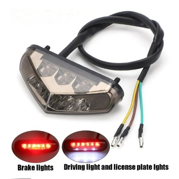 ZQ 2041 stražnje svjetlo za motocikl i električno vozilo