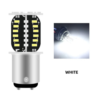 Svjetlo kočnice za motocikl 1157/1156, 64SMD LED, 12V, rotirajući bljesak, sedam boja