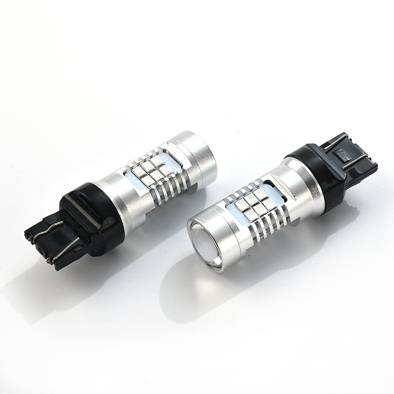 Automobilska LED lampica za kočnicu s 2835 SMD, model 7443-21 smd-2835, 12-24V, 3W/0.8W, 1006K