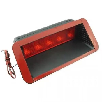 Lumină de frână înaltă, far posterior cu 5 LED, stil lopată, model universal pentru automobil